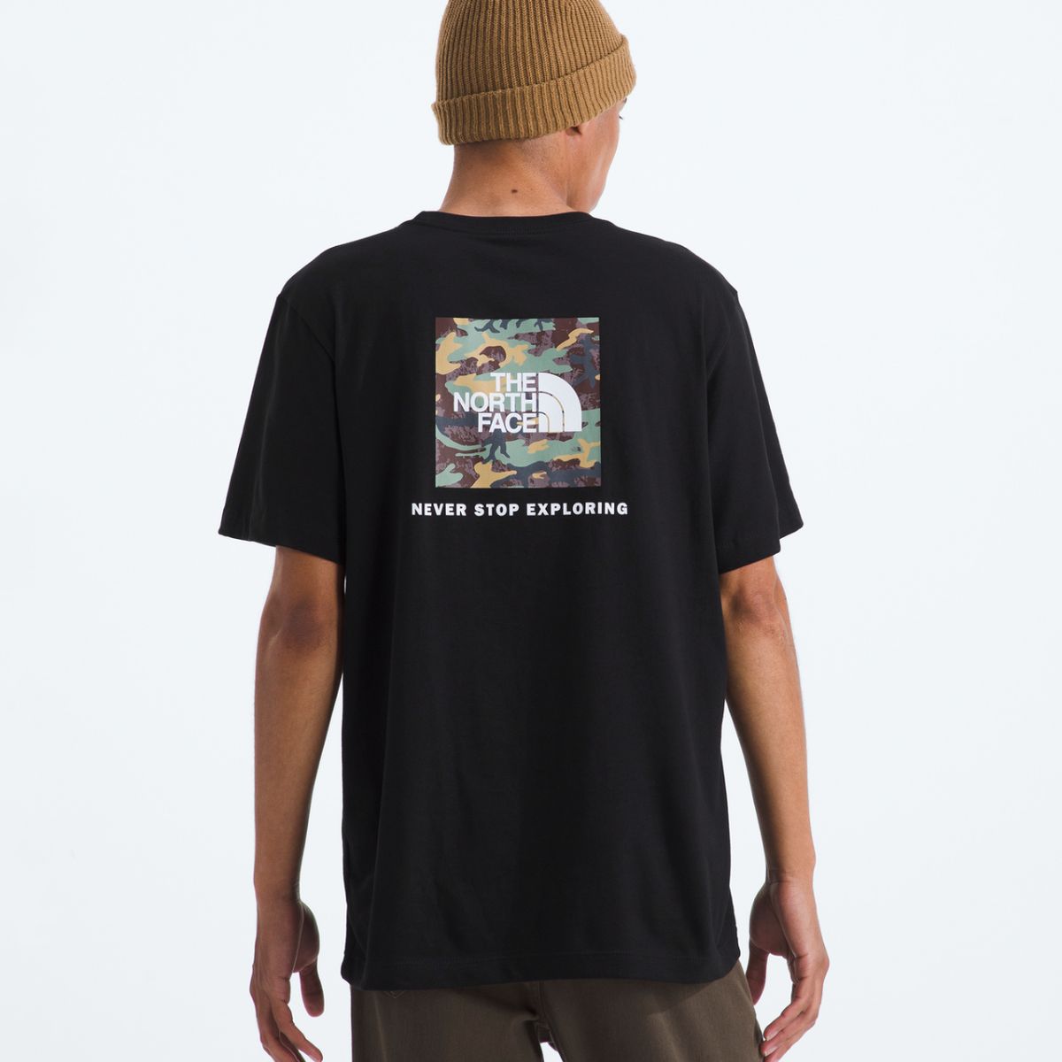 THE NORTH FACE - Polera Evo Box Camo Fill Short Sleeve Tee- Graphic Hombre