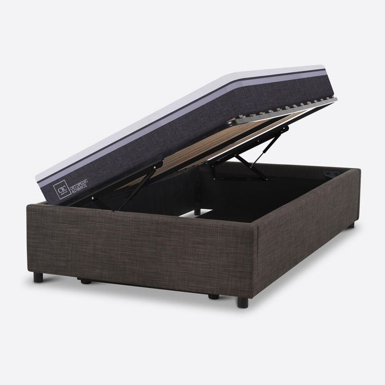 CIC Cama Baúl Ortopedic Advance 1.5 Plazas X 2.12 Mt