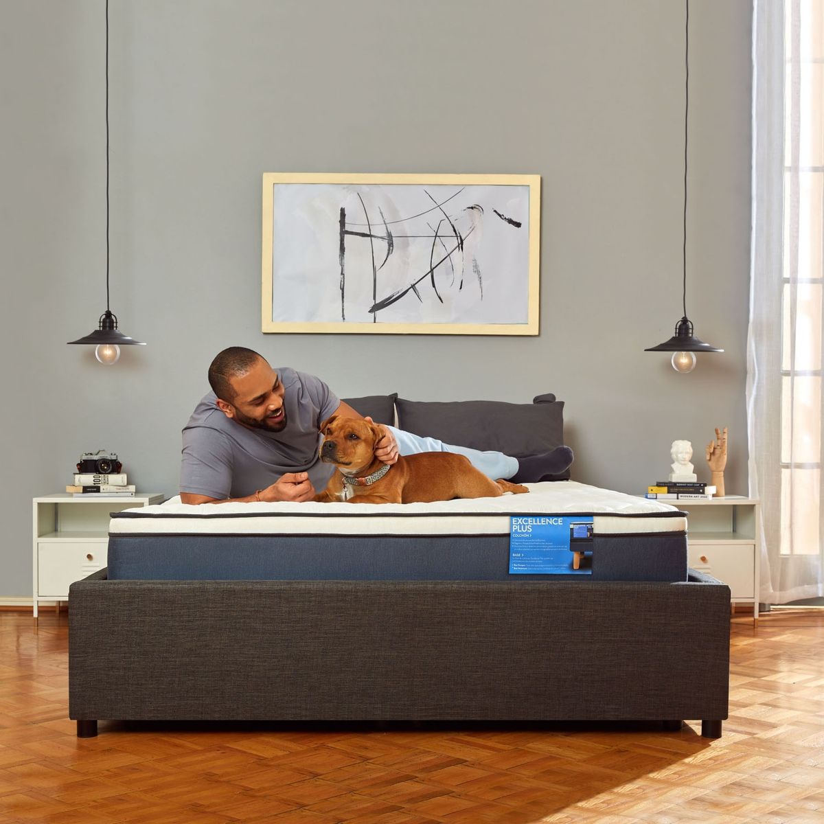 CIC - SpaCama Europea Box ExCama EuropeallenCama Europea Plus 2 Plazas X 2.12Mt Base Normal Cic