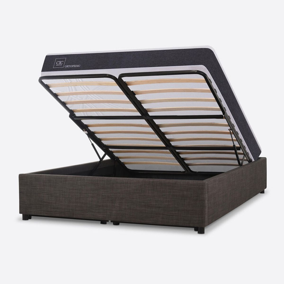 CIC - SpaCama Europea Box Ortopedic 2 Plazas X 2.12Mt Base Normal Cic