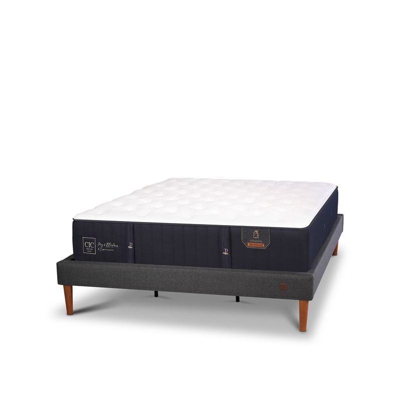 CIC - Cama Europea Curve Premium King 180X220Cm Cic
