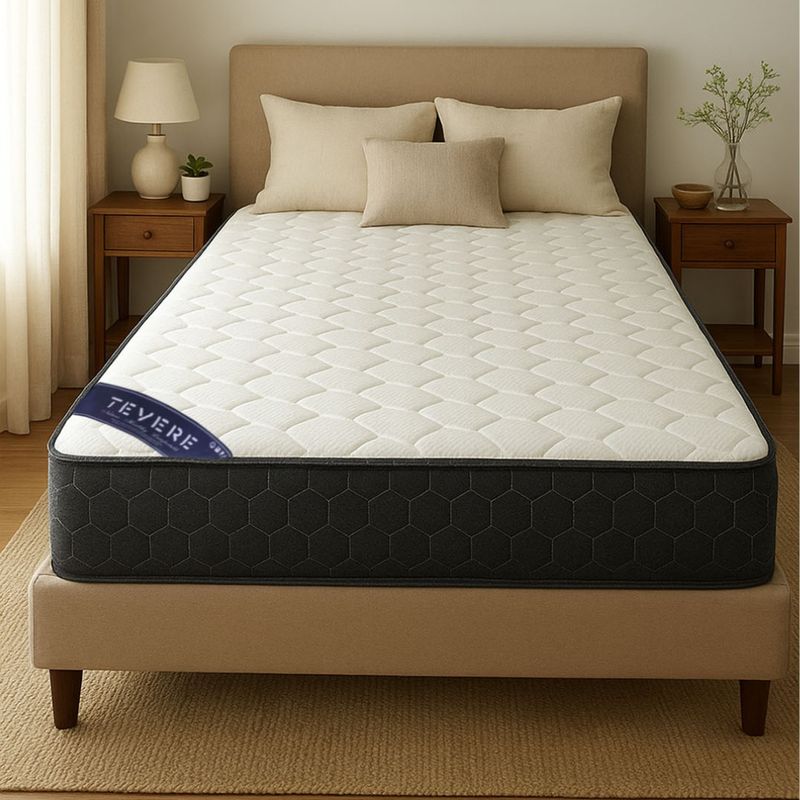 TEVERE - Colchón 2 Plazas Resorte Tevere Altura 21cm