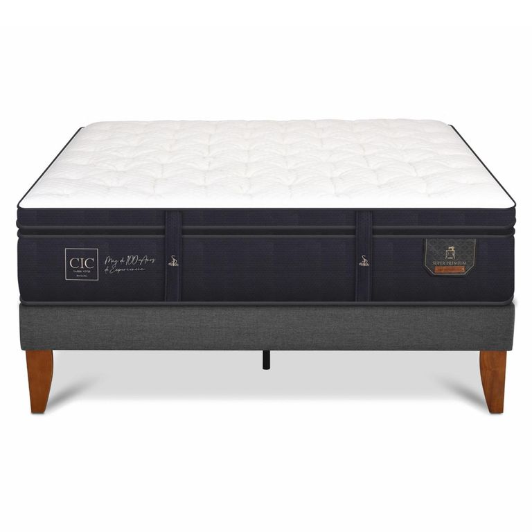 CIC Cama Europea Box Super Premium 2 Plazas
