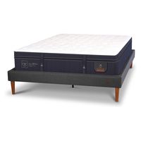 Cama Europea Curve Super Premium 2 Plazas X 2.00Mt Base Normal