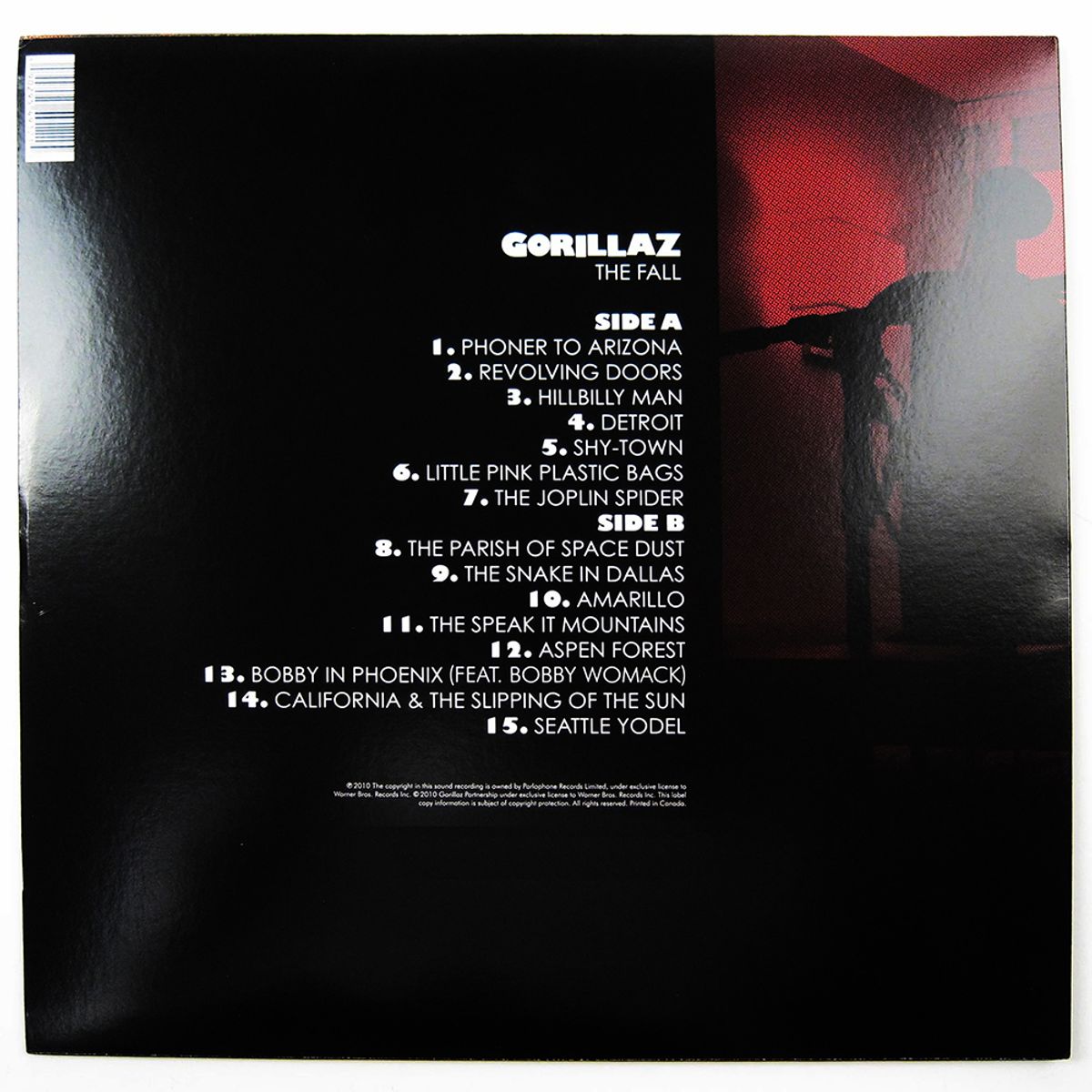 Parlophone - Gorillaz - The Fall - Vinilo