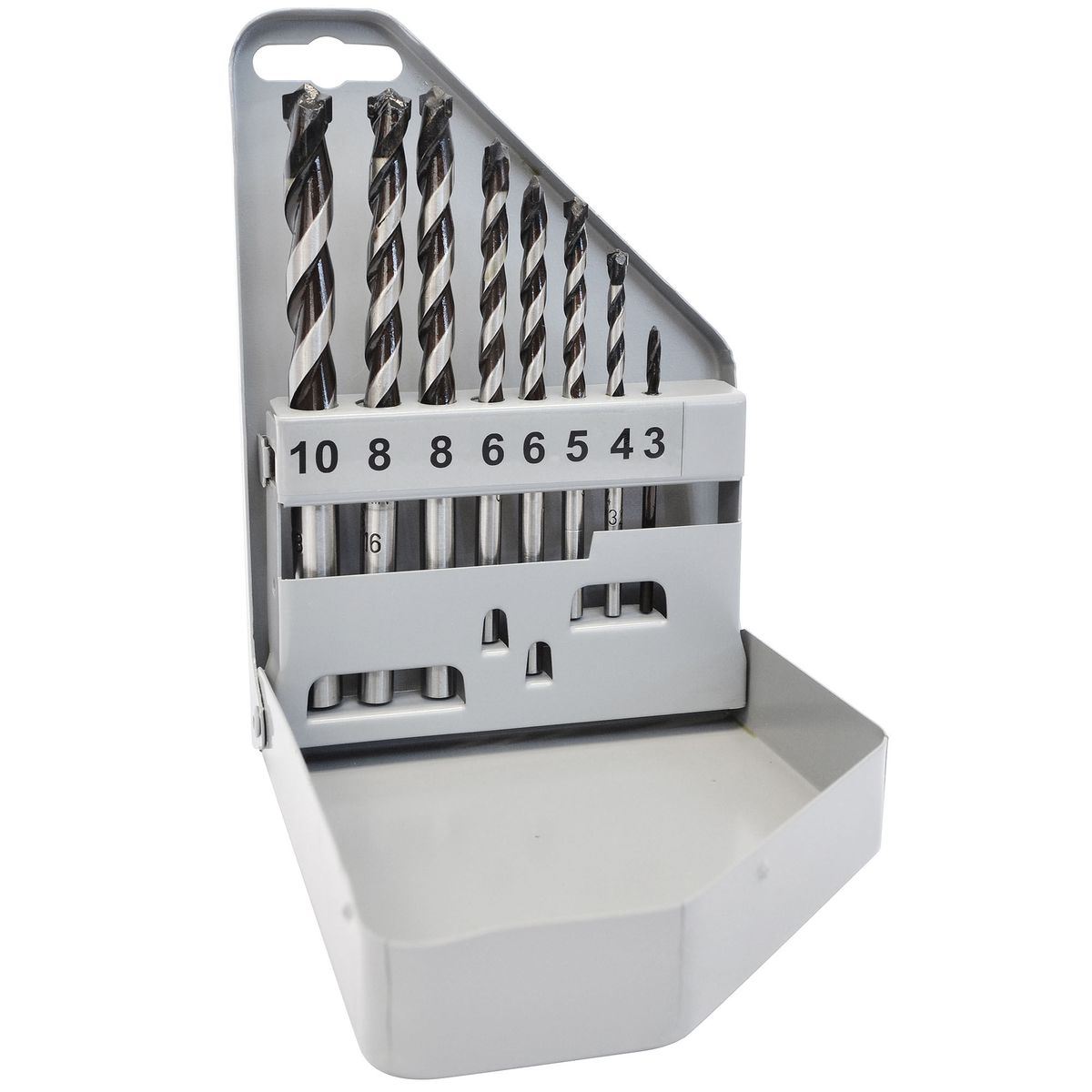 ALPEN - Set 8 Brocas Hormigon. Piedra. Mármol Profi Beton