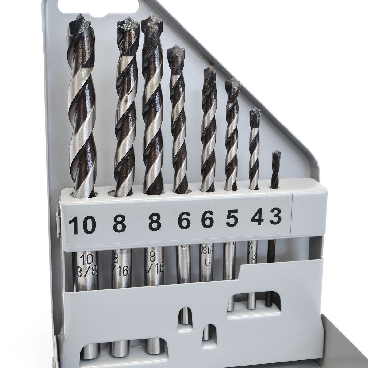 ALPEN - Set 8 Brocas Hormigon. Piedra. Mármol Profi Beton