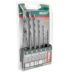 ALPEN - Set Brocas 6 Metal HSS Super Toma Hex ATM6