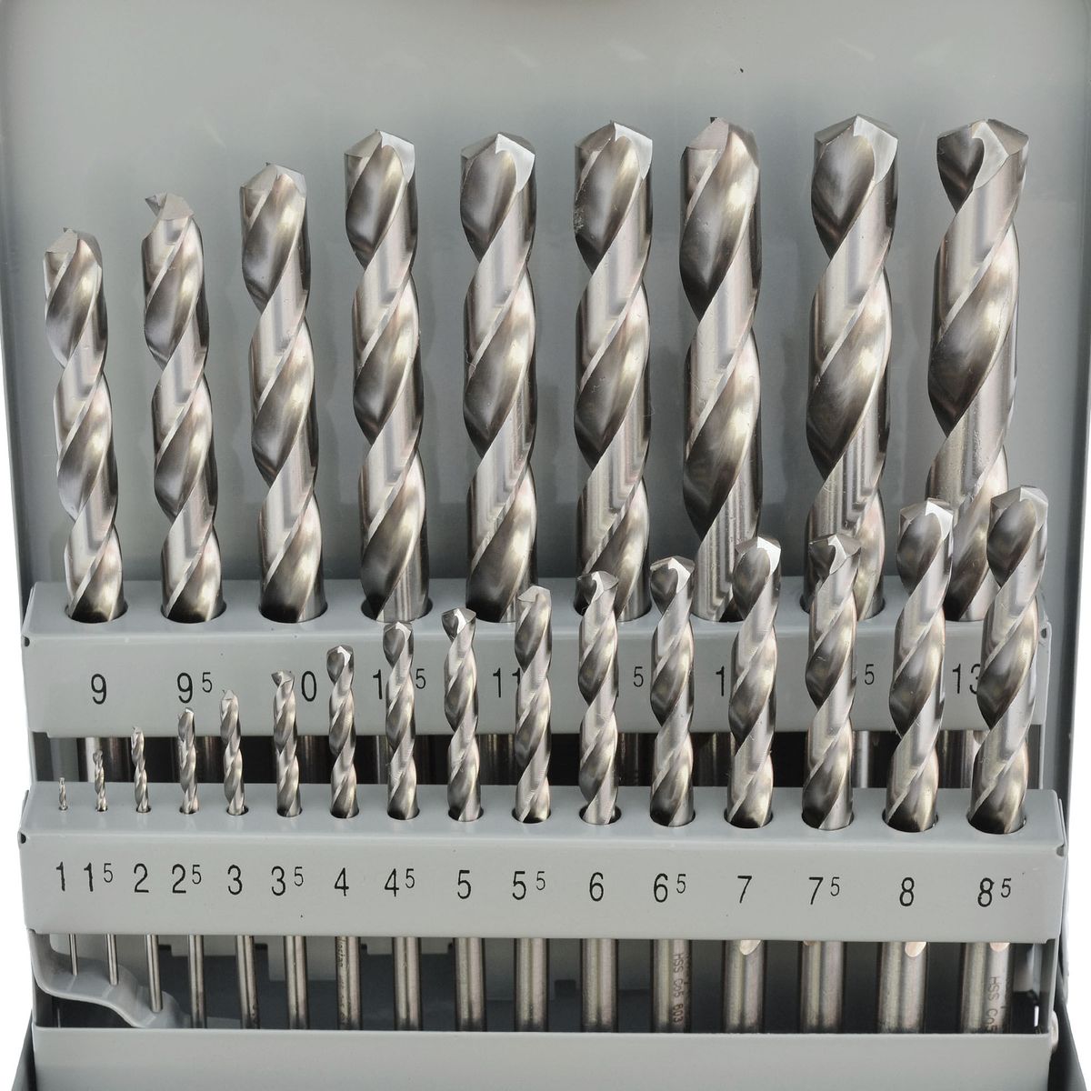 ALPEN - Set Brocas 25 Inox HSS Cobalt KM25