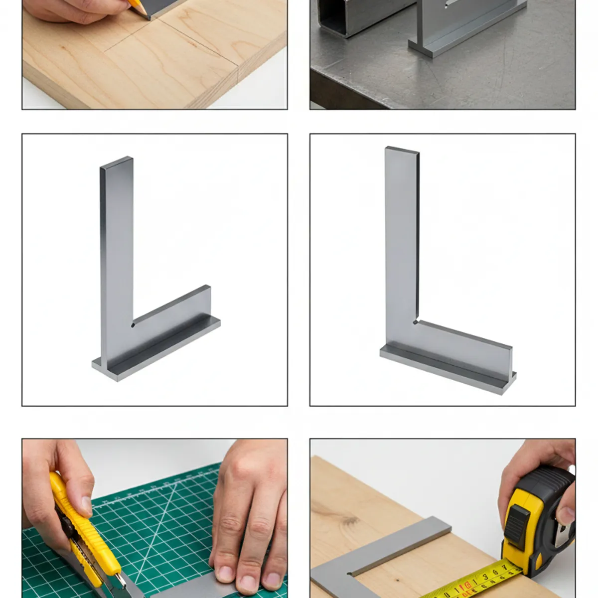 SMART TOOLS - ESCUADRA TALON ACERO 6 150X100 GR2 7047