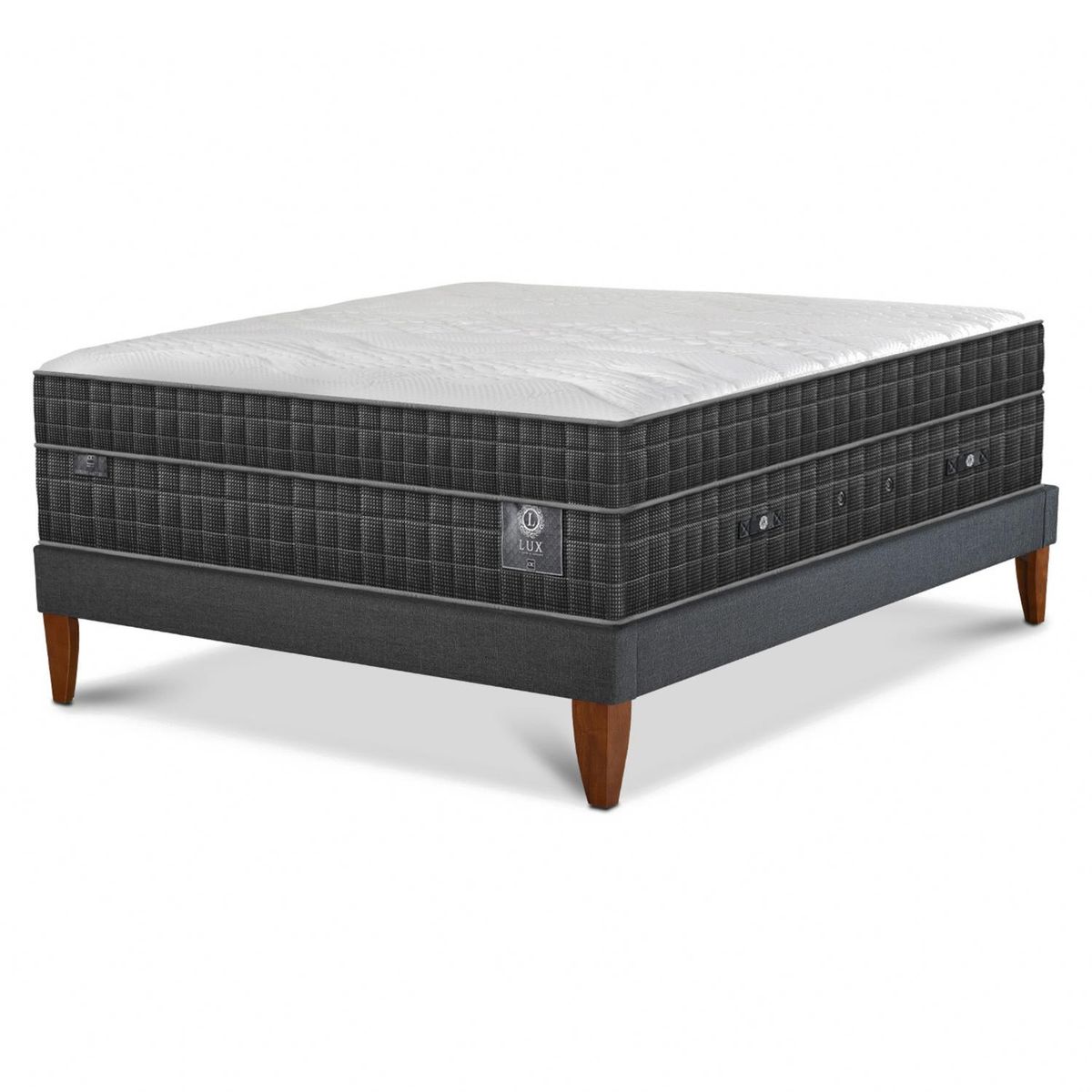 CIC - Cama Europea Box Lux 2 Plazas Cic