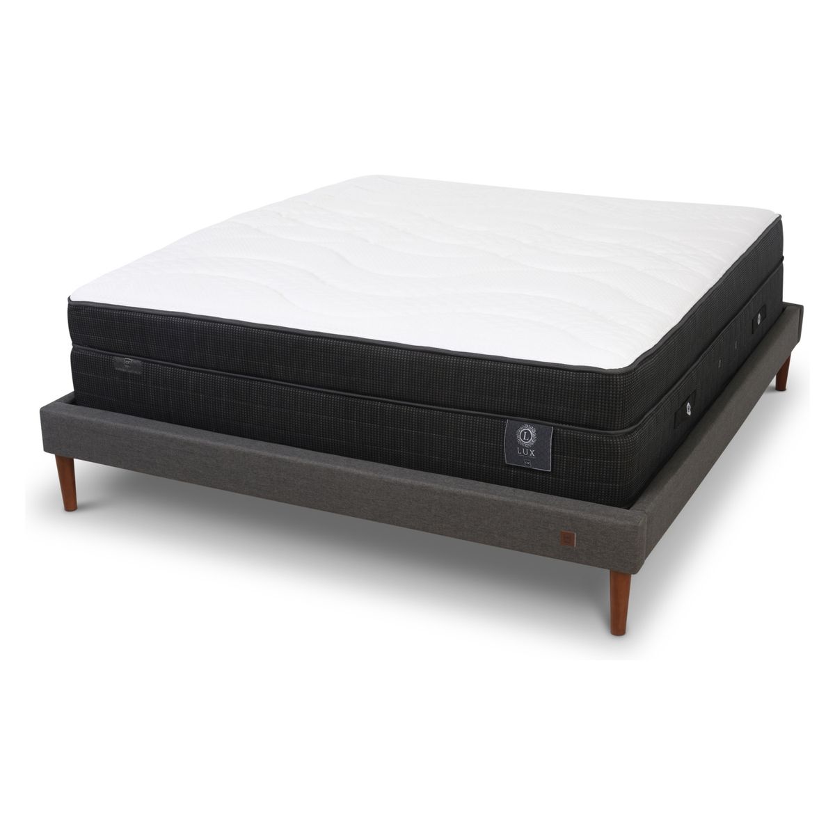 CIC - Cama Europea Curve Lux King 180X220Cm Cic