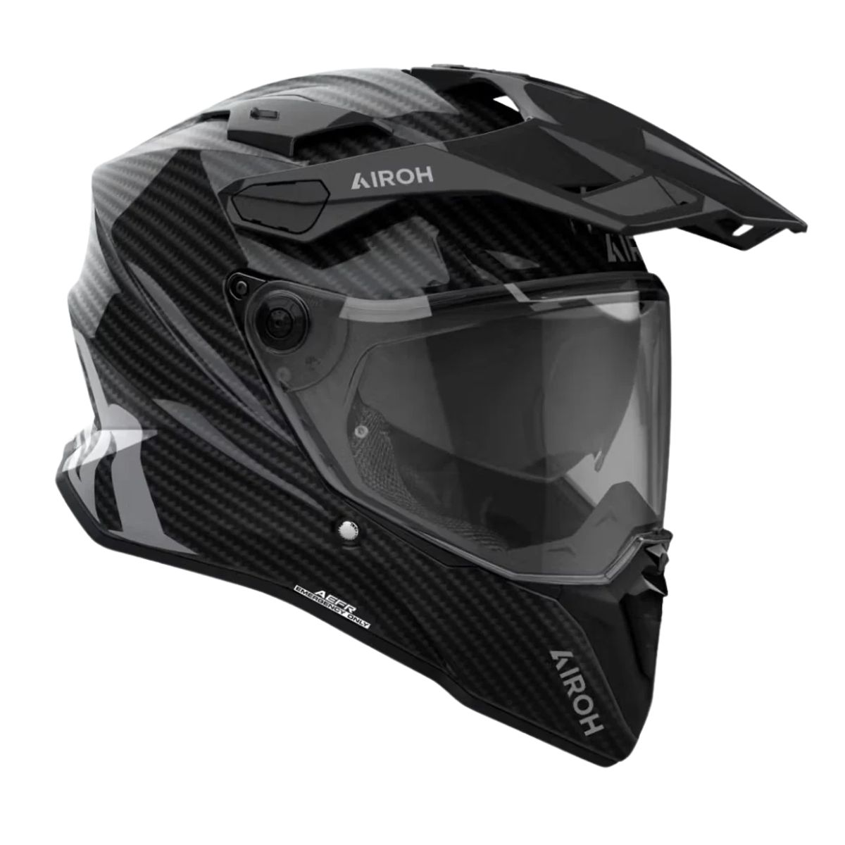 AIROH - Casco De Moto Airoh Commander 2 Carbono Brillo