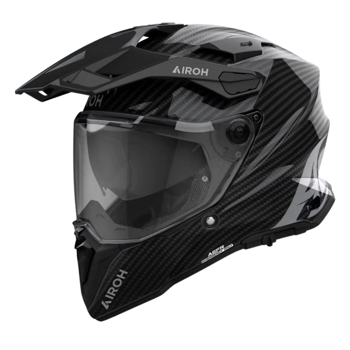 AIROH - Casco De Moto Airoh Commander 2 Carbono Brillo