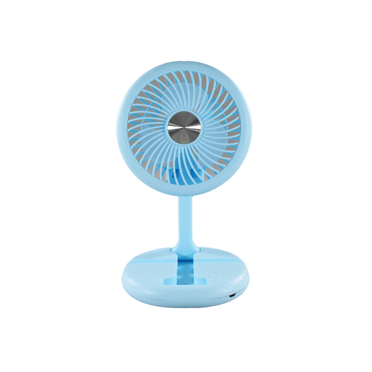 TECNOLAB - VENTILADOR TECNOLAB PORTATIL RECARGABLE BLUE