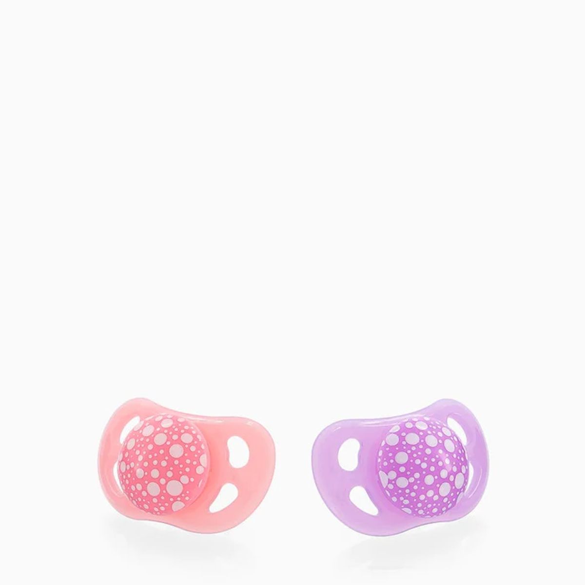 TWISTSHAKE - Chupetes Twistshake 6+m 2 uns Rosado / Morado Pastel