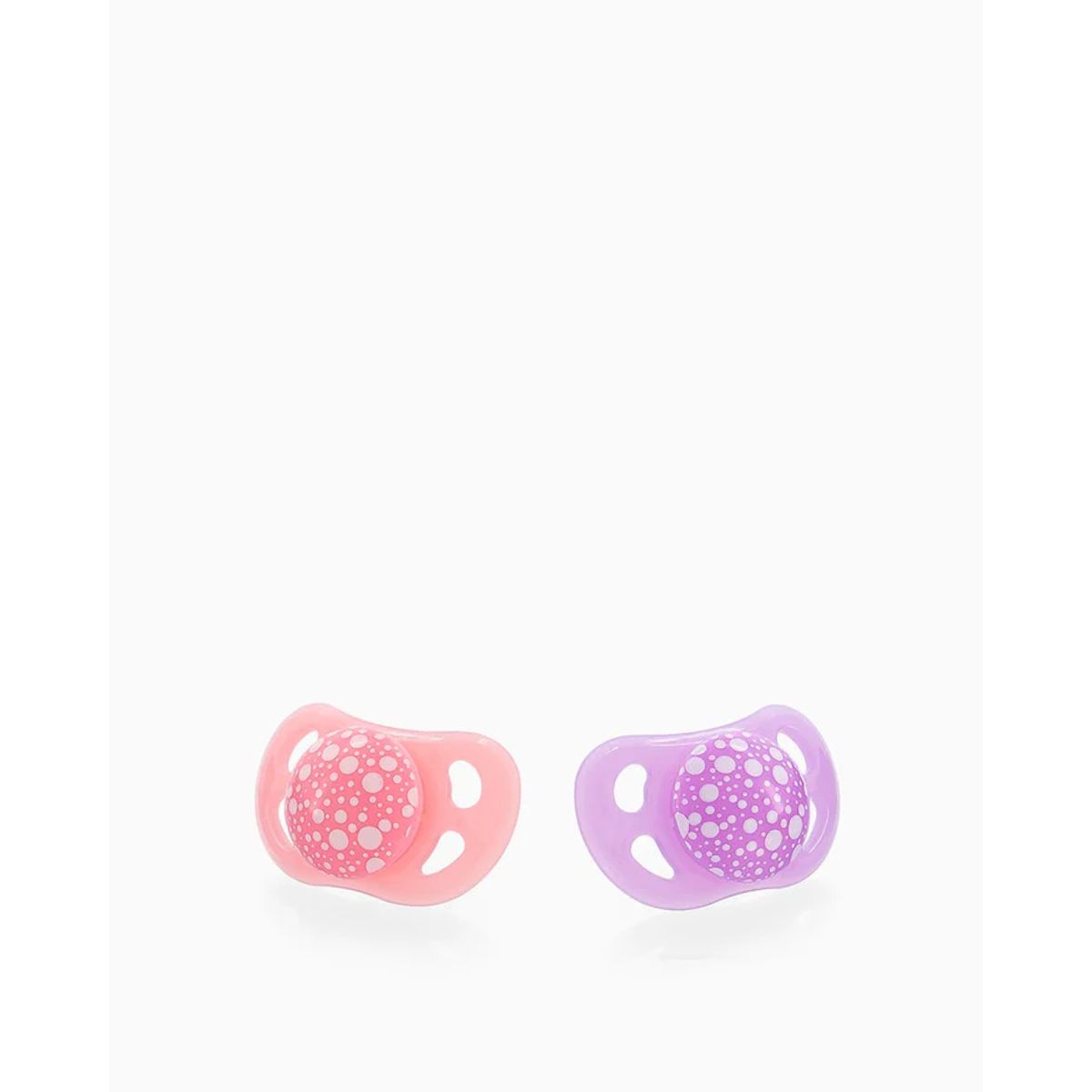 TWISTSHAKE - Chupetes Twistshake 6+m 2 uns Rosado / Morado Pastel