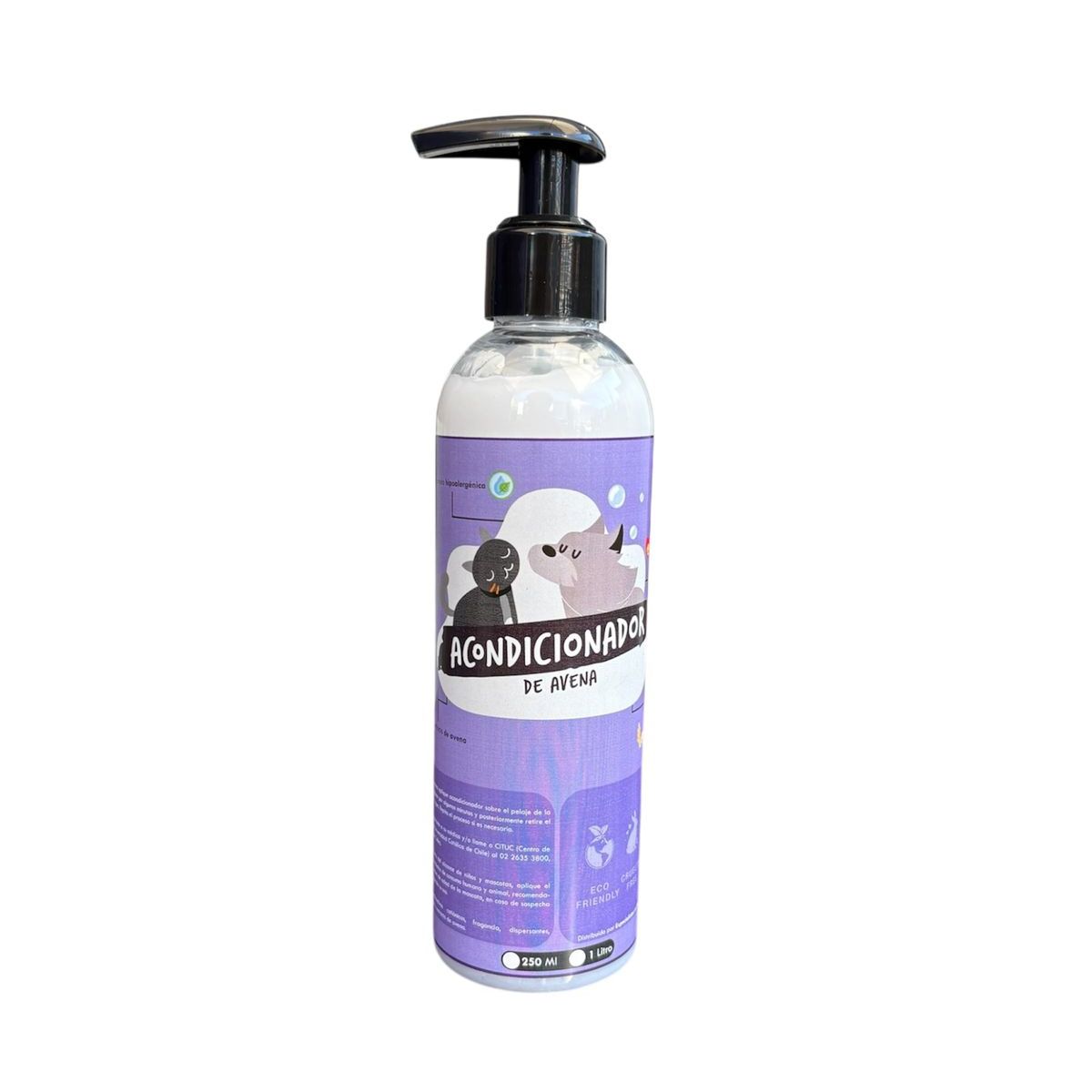 GENERICO - Acondicionador Avena Perro Gato Mascota Piel Sensible 250 Ml