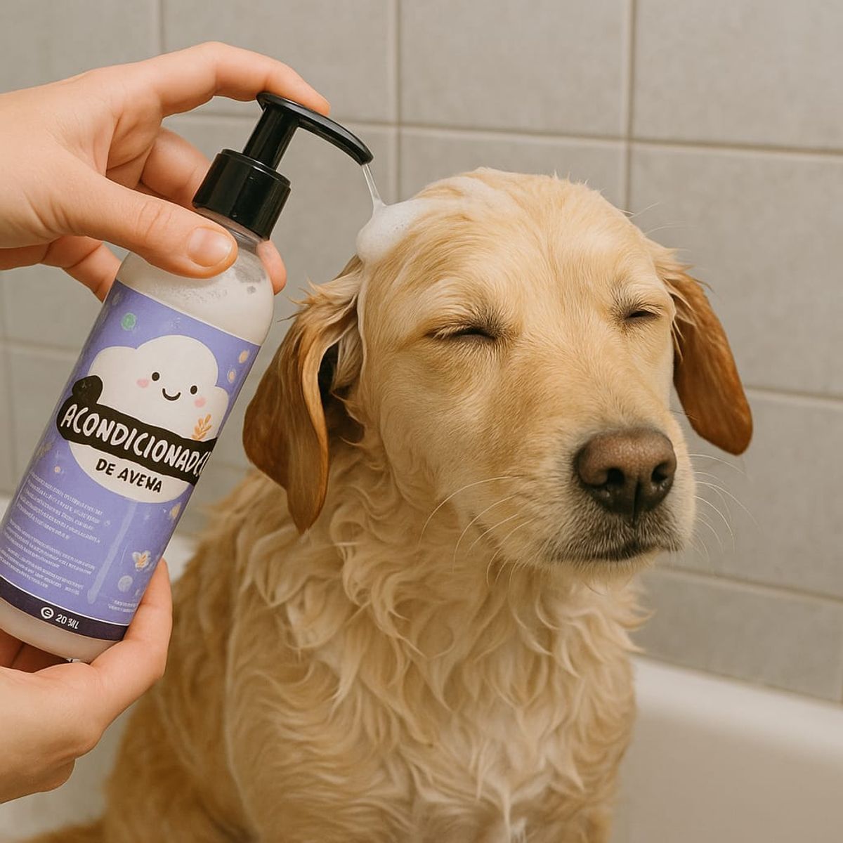 GENERICO - Acondicionador Avena Perro Gato Mascota Piel Sensible 250 Ml