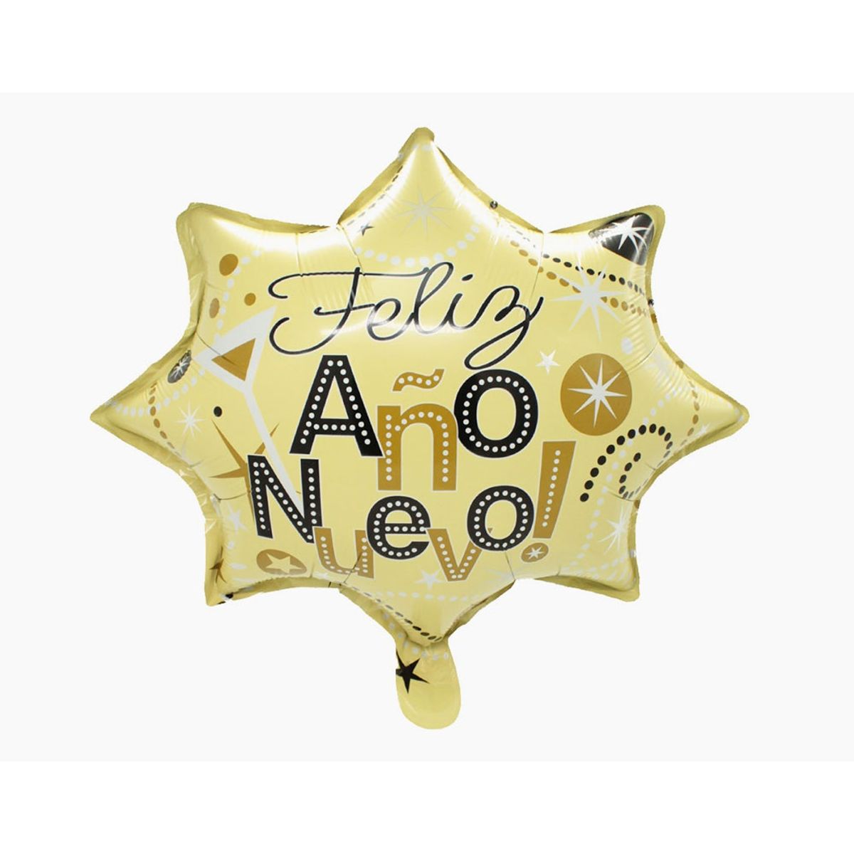 GENERICO - GLOBO METALICO 18 FAN DORADO X50 UNI