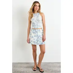 IO - Falda Fantasia Mujer Crudo