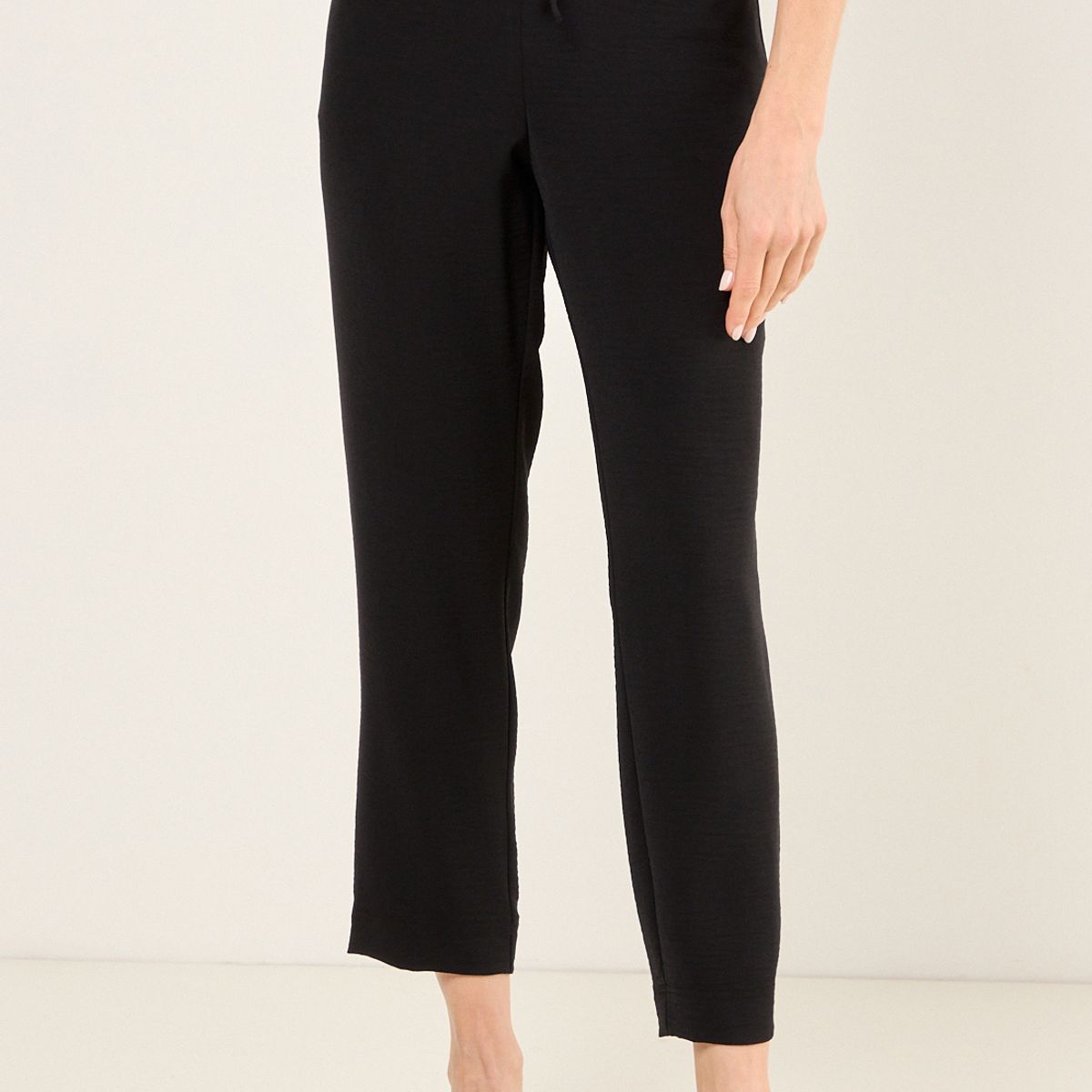 MA GRIFFE - Pantalon Liso Mujer Negro Magriffe