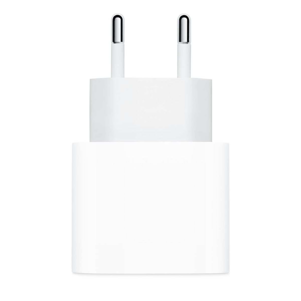 APPLE - Cargador 20W Para Iphone 14 13 12 11 Rápido Blanco + Cable 1 mt