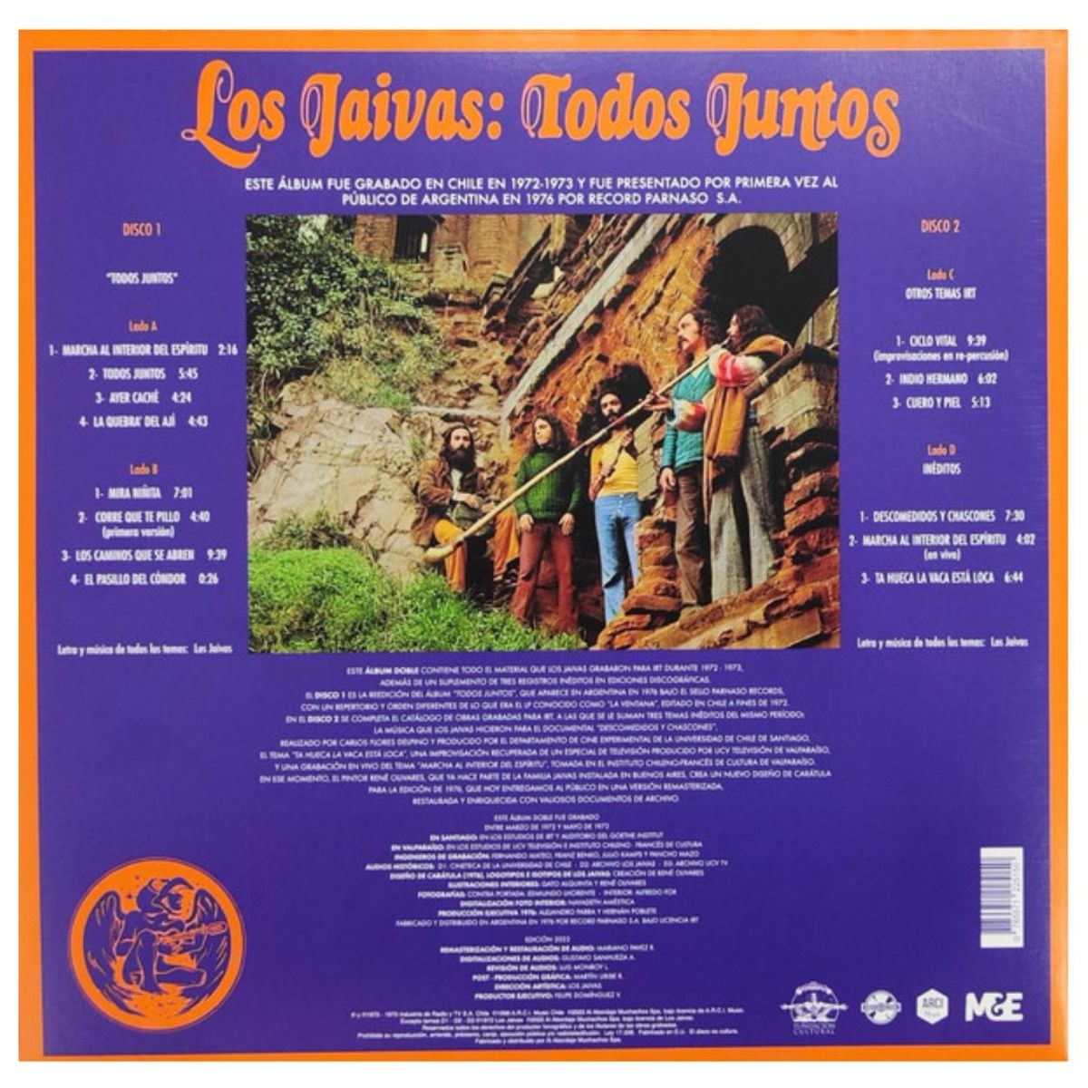 GENERICO - LOS JAIVAS - TODOS JUNTOS (2LP) / VINILO