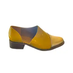 HERIEL - Zapato Amarillo Bajo Mujer