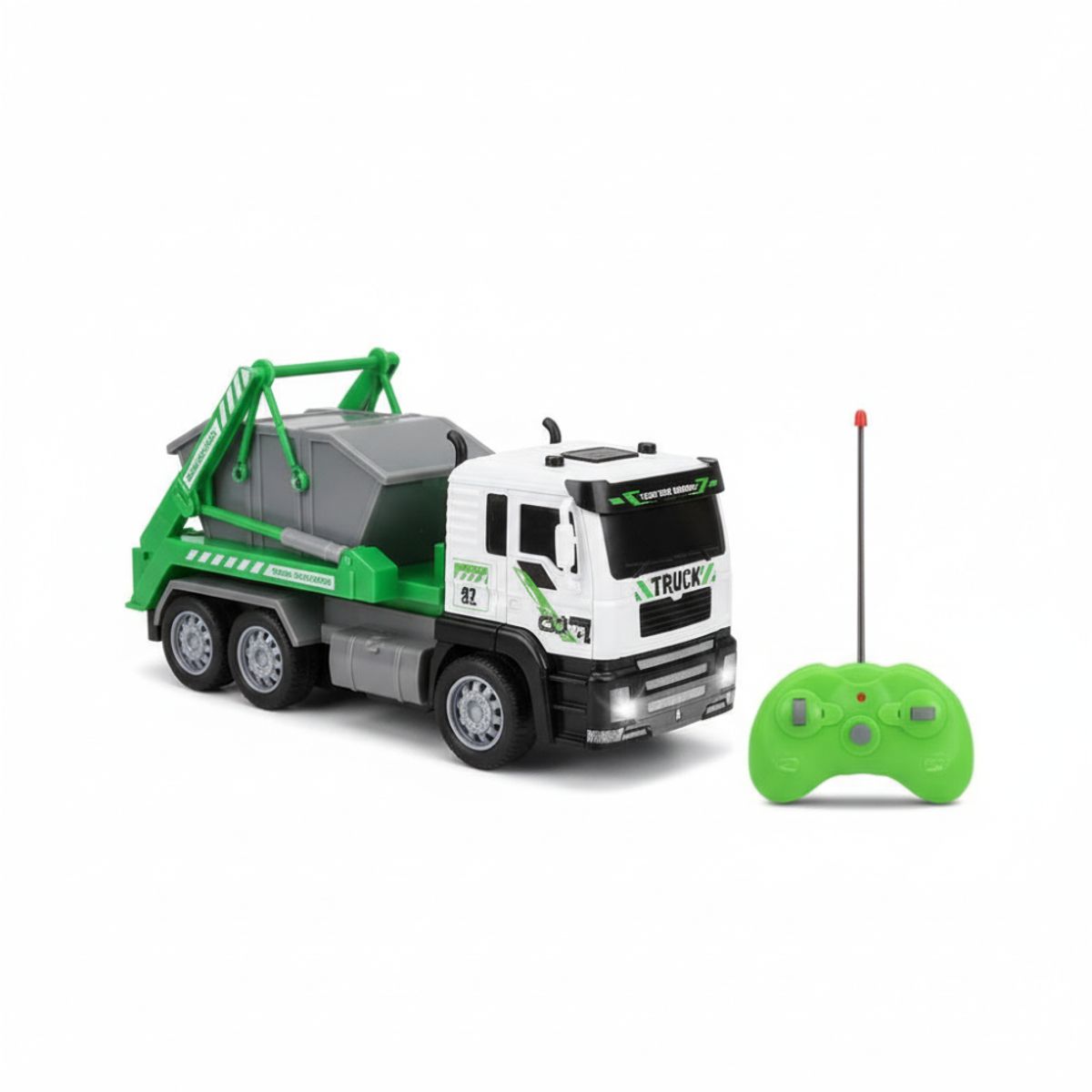 GENERICO - Camión De Basura Radio Control Con Luz Y Sonido