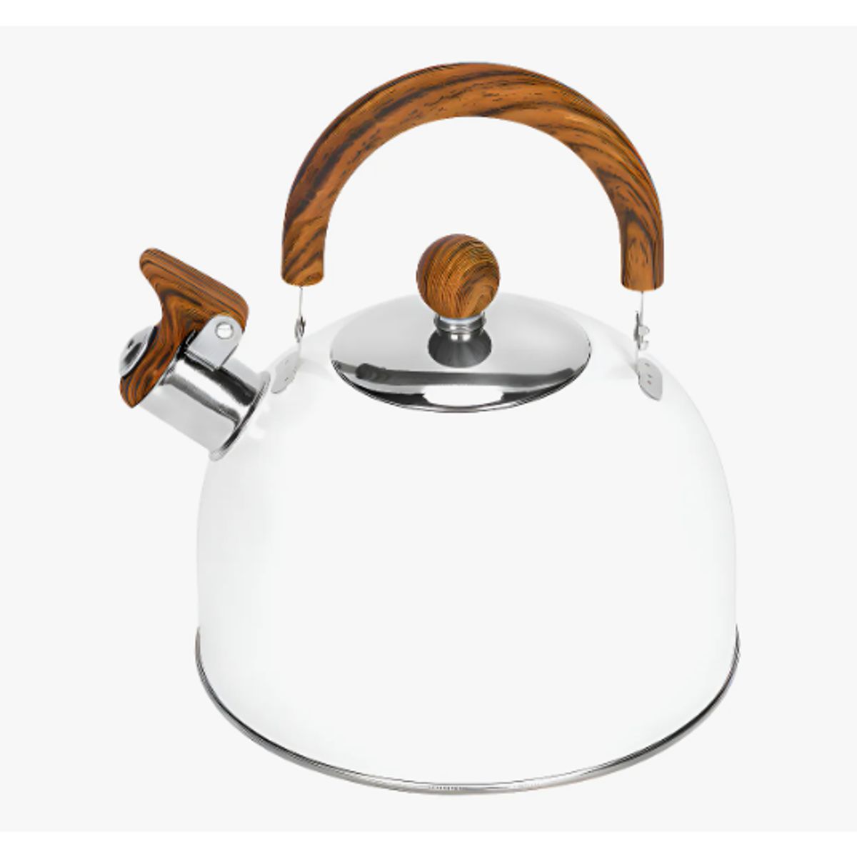 GENERICO - Tetera Silbante Chef Choice 25l Acero Inoxidable Blanco