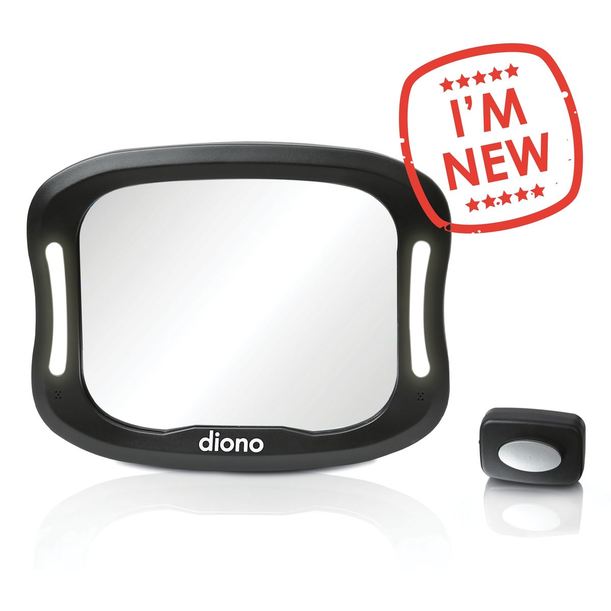 DIONO - Espejo Xl De Seguridad Bebé Luz Led Diono