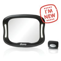 Espejo Xl De Seguridad Bebé Luz Led