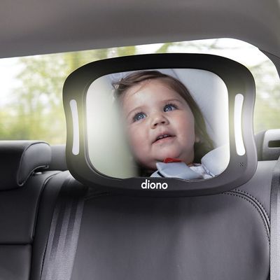 Imagen 2 del producto Espejo Xl De Seguridad Bebé Luz Led