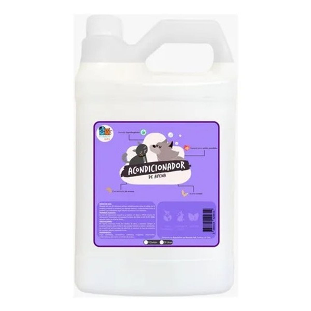 MASCOKITS - Kit Shampoo & Acondicionador Avena 1 Galón Perros & Mascotas