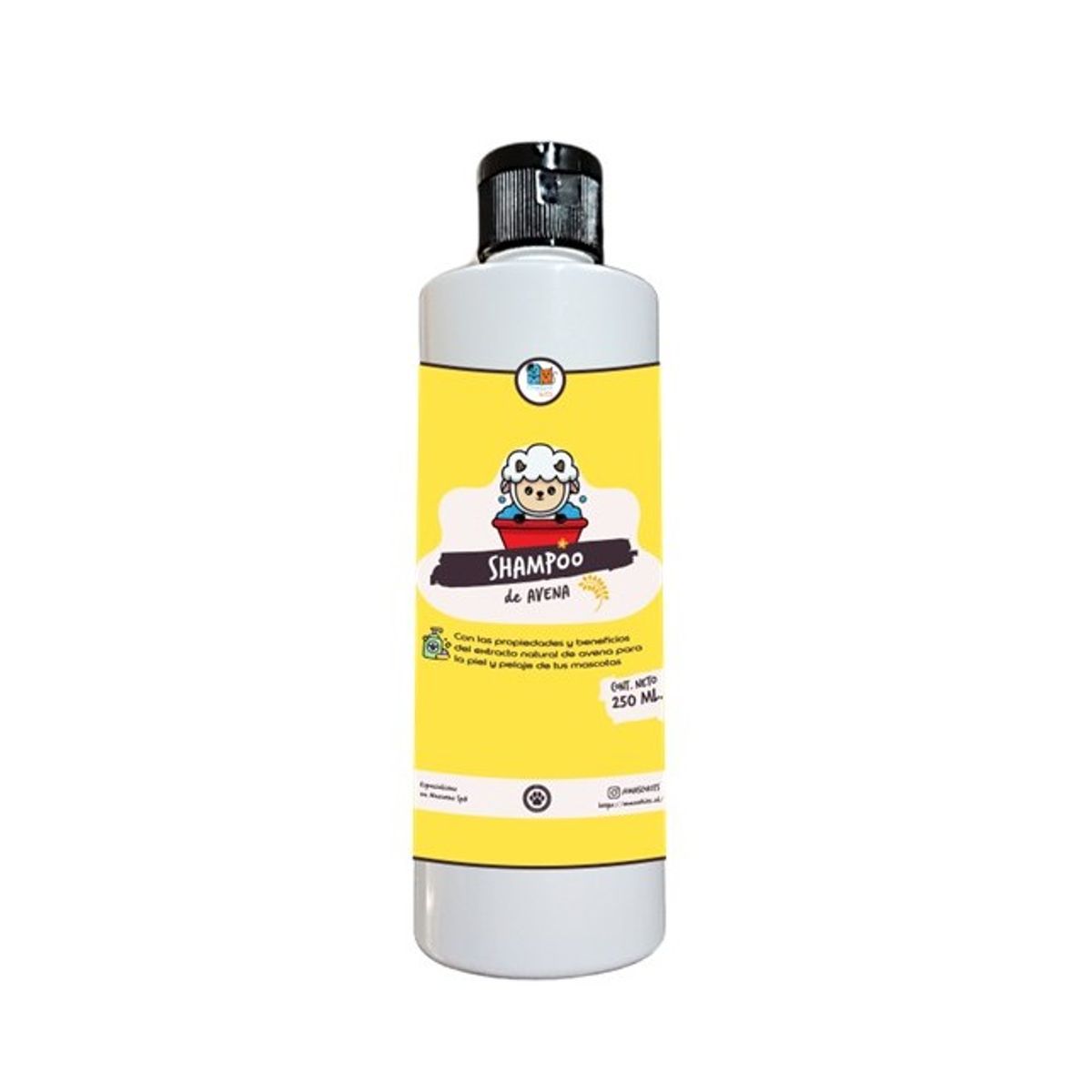 MASCOKITS - Shampoo P/ Perros Gatos 250 Ml Matico - Avena Piel Sensible