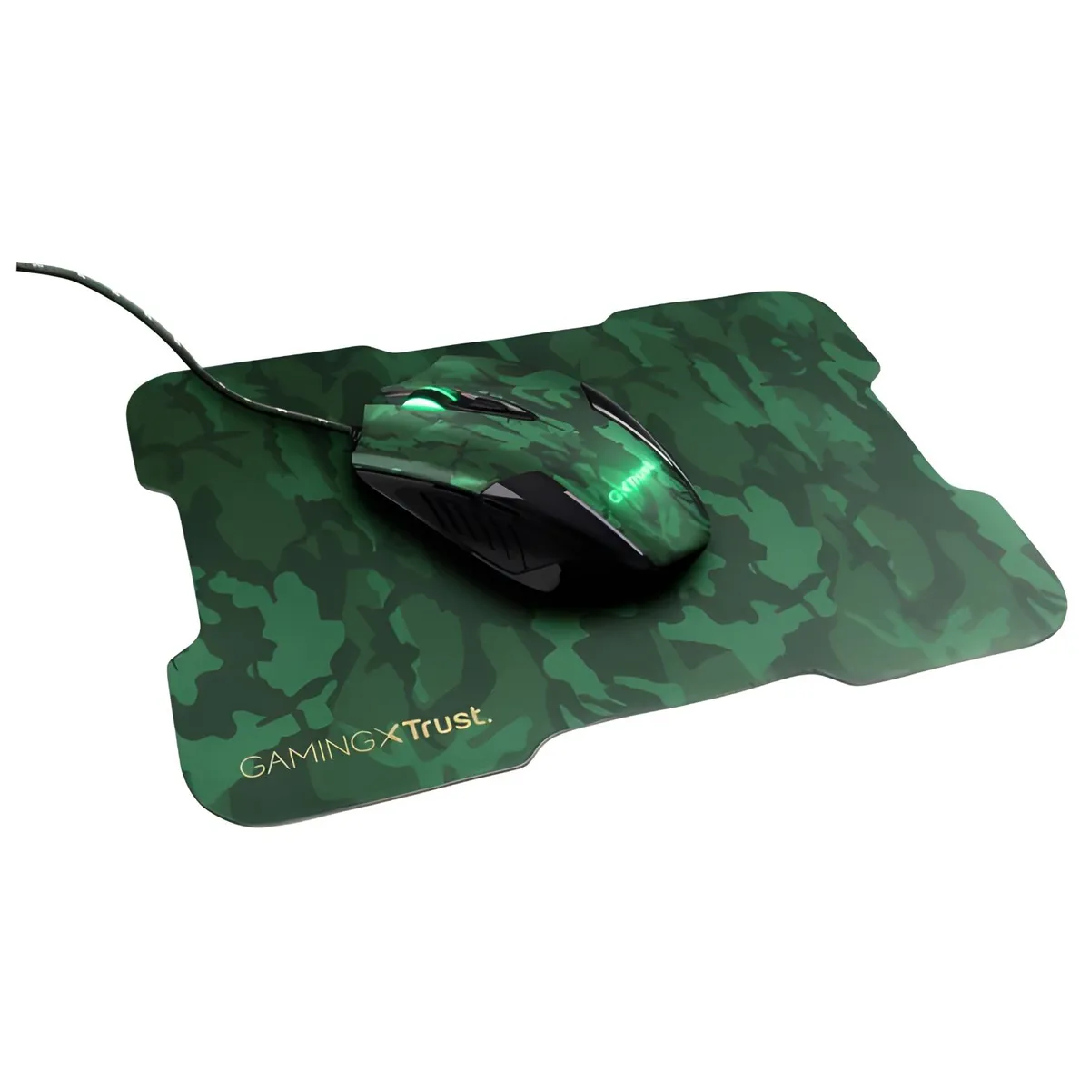 TRUST - Mouse Gamer + Pad Trust GXT 781 Rixa Camo LED - PS