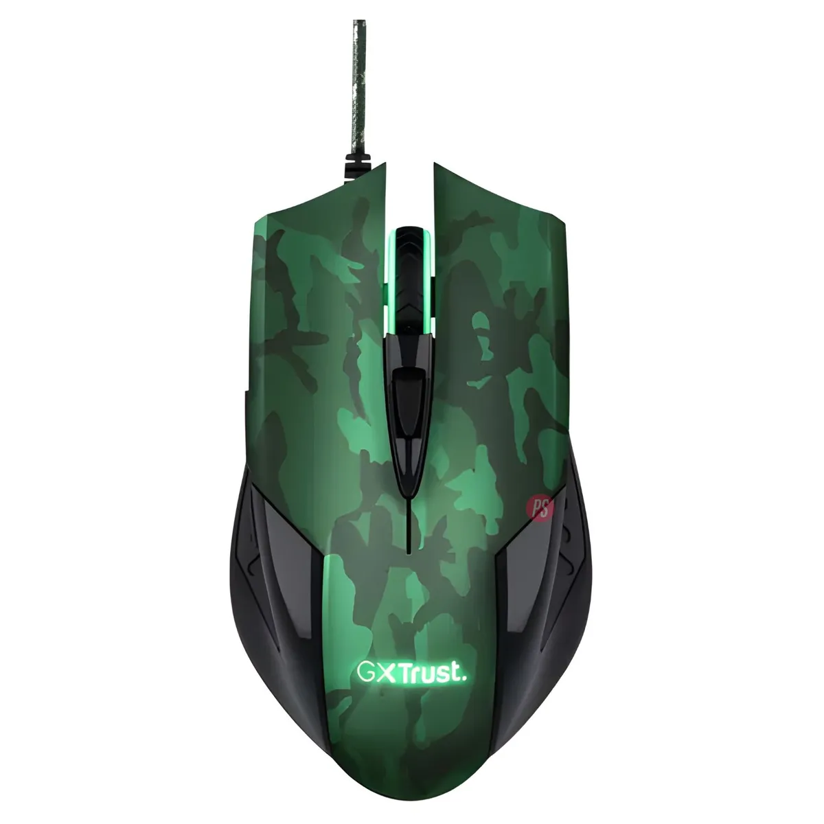 TRUST - Mouse Gamer + Pad Trust GXT 781 Rixa Camo LED - PS