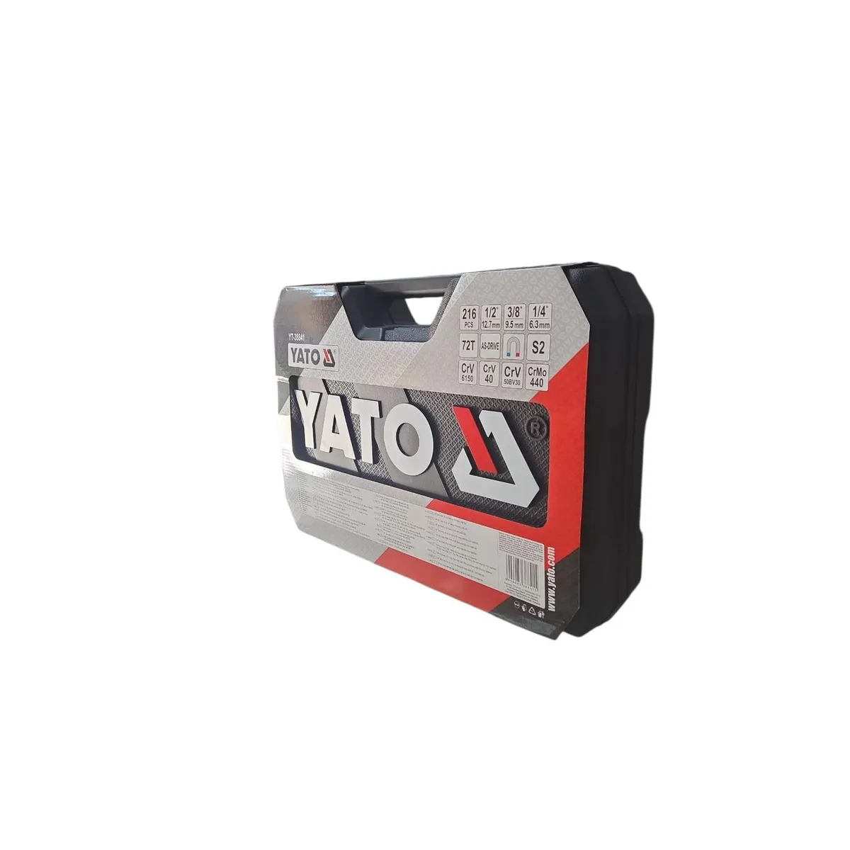Juego De Dados Yato 216 Pcs Yt-38841 Kit De Herramientas, marca YATO - Foto Principal