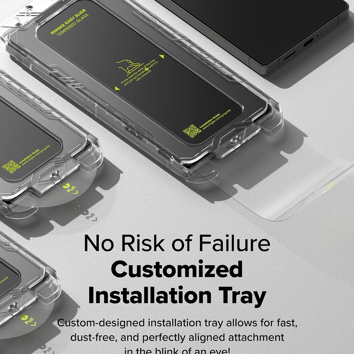 RINGKE - Lamina Pantalla Ringke Para Galaxy S25 Ultra pack 2