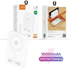 GENERICO - Cargador Bateria Magnetico Inalambrico Vidvie Blanco