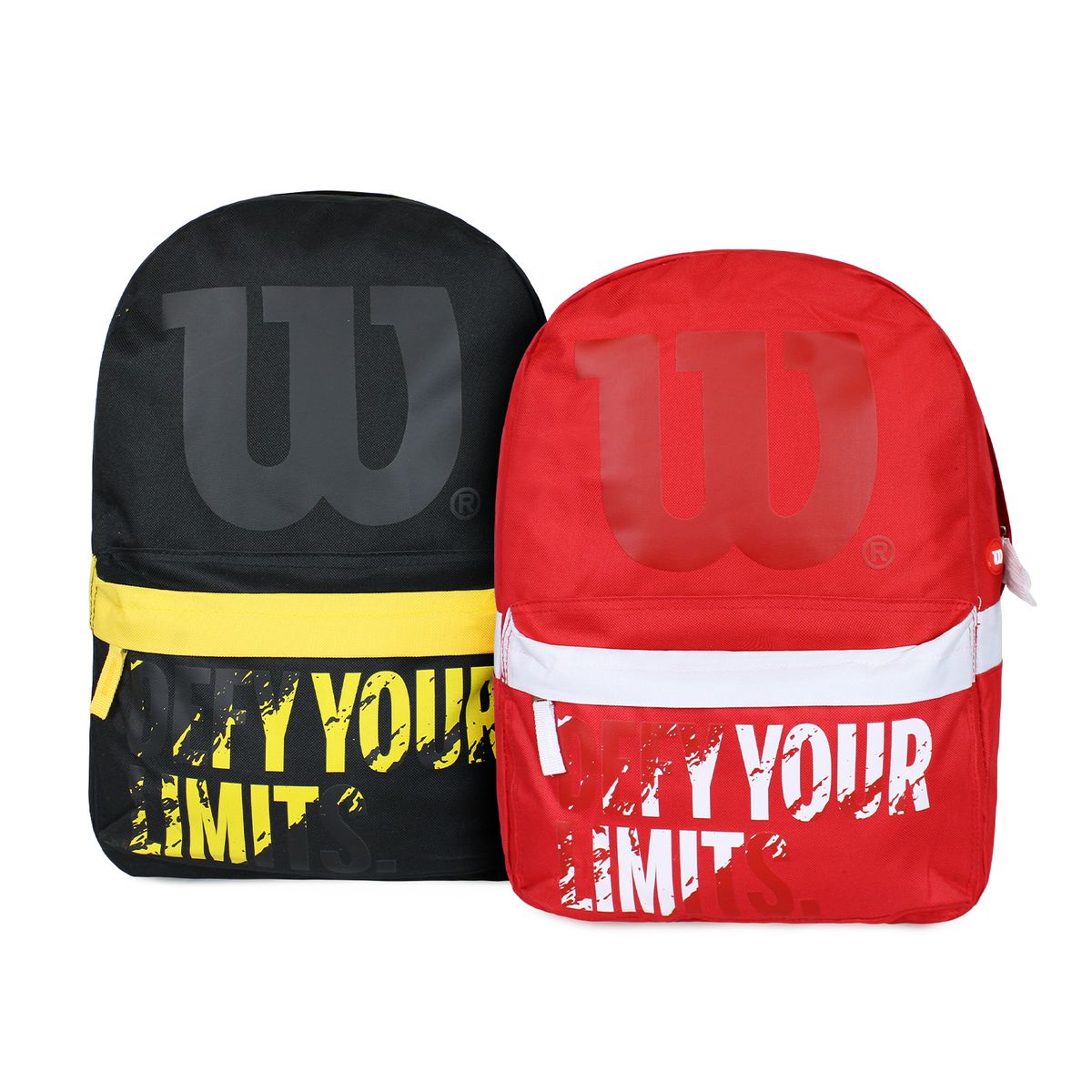 WILSON - Pack Wilson 2 mochilas Defy roja y negra