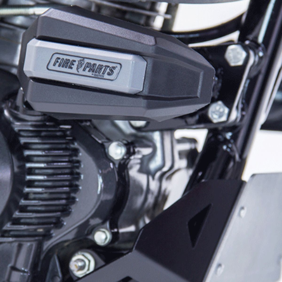 GENERICO - SLIDER GHOST NEGROGRIS HONDA XRE190XR190L