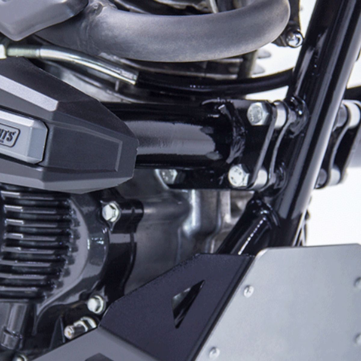 GENERICO - SLIDER GHOST NEGROGRIS HONDA XRE190XR190L