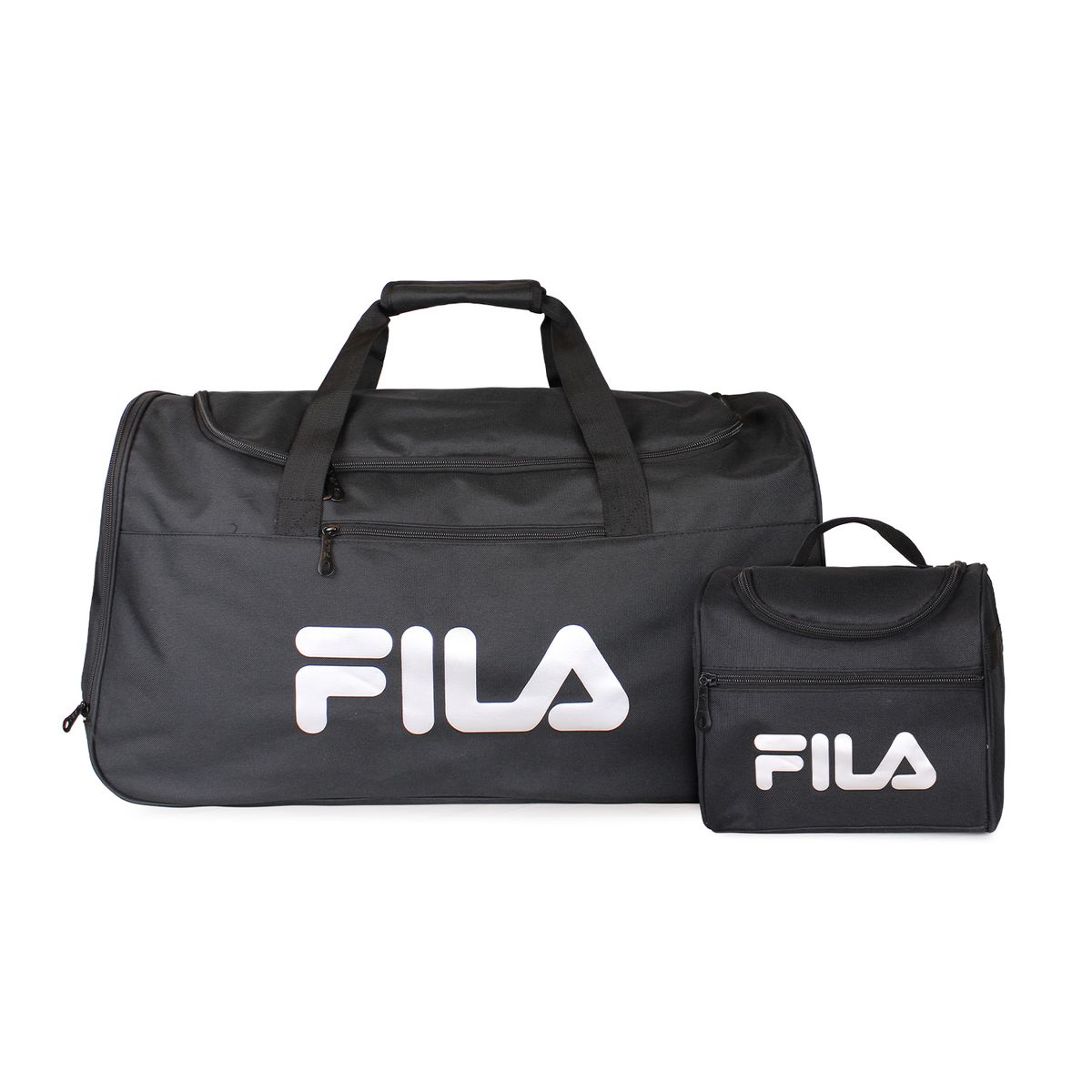 FILA - Pack Fila bolso Verona 71lts + lonchera Bonet silver