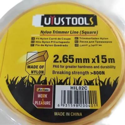 Imagen 2 del producto Hilo Nylon P/cortapasto 2.65 mm x 15m Amarillo