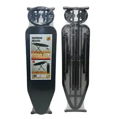 EKOL TACTICA MILITAR - Tabla De Planchar Premium Negra Mesa De Planchar Metal Resistente