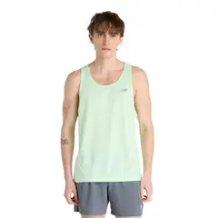 NEW BALANCE - Polera Running Hombre Sports Essentials Verde