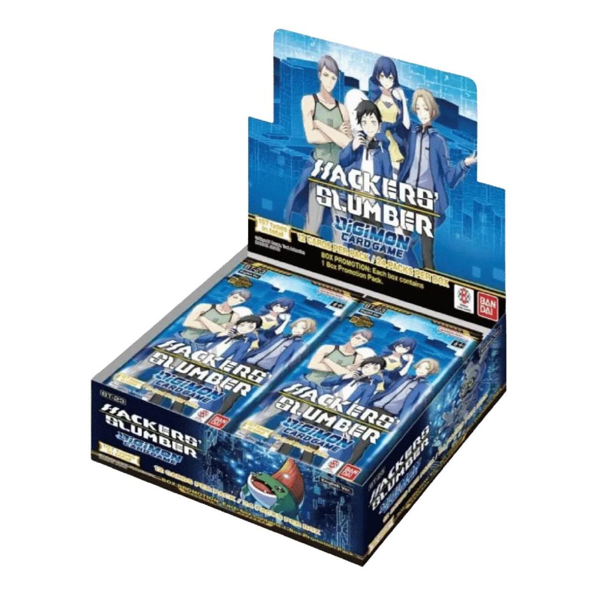 BANDAI - Digimon Card Game: Hackers' Slumber Booster Box BT23