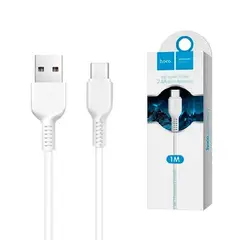 HOCO - Cable Usb a C X20 1 metro Blanco